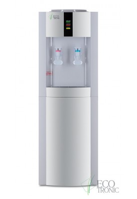 Кулер для воды напольный Ecotronic H1-LF white с холодильником